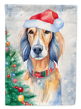 Load image into Gallery viewer, Saluki Christmas House Flag