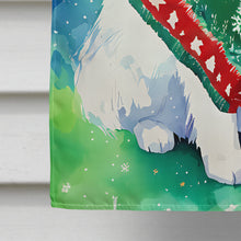 Load image into Gallery viewer, Samoyed Christmas House Flag