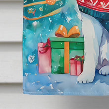 Load image into Gallery viewer, Samoyed Christmas House Flag