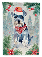 Load image into Gallery viewer, Schnauzer Christmas House Flag