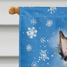 Load image into Gallery viewer, Schnauzer Christmas House Flag