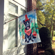 Load image into Gallery viewer, Scottish Terrier Christmas House Flag