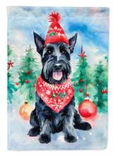 Load image into Gallery viewer, Scottish Terrier Christmas House Flag