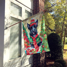 Load image into Gallery viewer, Scottish Terrier Christmas House Flag