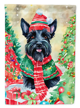 Load image into Gallery viewer, Scottish Terrier Christmas House Flag