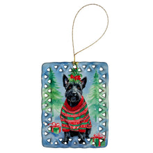 Load image into Gallery viewer, Scottish Terrier Christmas Porcelain Ornament