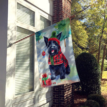 Load image into Gallery viewer, Scottish Terrier Christmas House Flag