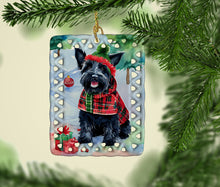 Load image into Gallery viewer, Scottish Terrier Christmas Porcelain Ornament