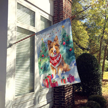Load image into Gallery viewer, Sheltie Christmas House Flag