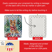 Load image into Gallery viewer, Sheltie Christmas Porcelain Ornament