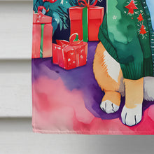 Load image into Gallery viewer, Shiba Inu Christmas House Flag