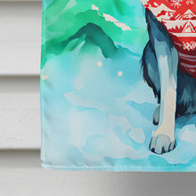 Load image into Gallery viewer, Siberian Husky Christmas House Flag