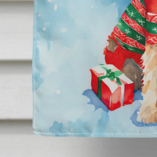 Load image into Gallery viewer, Wheaten Terrier Christmas House Flag