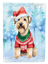 Load image into Gallery viewer, Wheaten Terrier Christmas House Flag