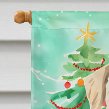 Load image into Gallery viewer, Wheaten Terrier Christmas House Flag