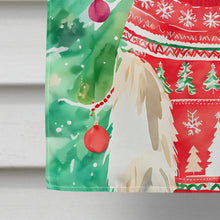 Load image into Gallery viewer, Wheaten Terrier Christmas House Flag
