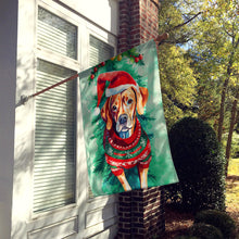Load image into Gallery viewer, Vizsla Christmas House Flag
