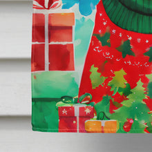 Load image into Gallery viewer, Vizsla Christmas House Flag