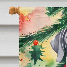 Load image into Gallery viewer, Weimaraner Christmas House Flag
