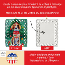 Load image into Gallery viewer, Welsh Springer Spaniel Christmas Porcelain Ornament