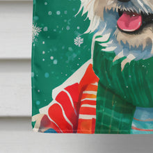 Load image into Gallery viewer, Westie Christmas House Flag