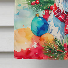 Load image into Gallery viewer, Westie Christmas House Flag