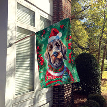 Load image into Gallery viewer, Wirehaired Pointing Griffon Christmas House Flag
