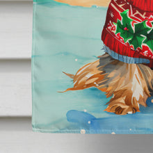 Load image into Gallery viewer, Yorkshire Terrier Yorkie Christmas House Flag