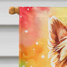 Load image into Gallery viewer, Yorkshire Terrier Yorkie Christmas House Flag