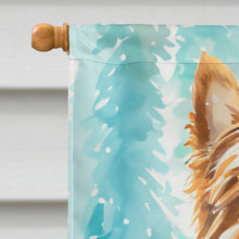 Load image into Gallery viewer, Yorkshire Terrier Yorkie Christmas House Flag