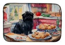 Load image into Gallery viewer, Affenpinscher Christmas Cookies Dish Drying Mat