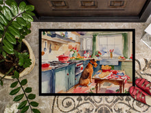Load image into Gallery viewer, Airedale Terrier Christmas Cookies Doormat-24x36 Indoor / Outdoor Rug | Made in USA
