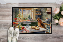 Load image into Gallery viewer, Airedale Terrier Christmas Cookies Doormat-24x36 Indoor / Outdoor Rug | Made in USA