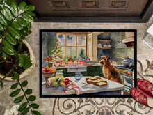 Load image into Gallery viewer, Airedale Terrier Christmas Cookies Doormat - 18X27 Indoor / Outdoor Rug | Made in USA