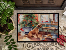 Load image into Gallery viewer, Airedale Terrier Christmas Cookies Doormat-24x36 Indoor / Outdoor Rug | Made in USA