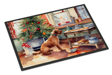Load image into Gallery viewer, Airedale Terrier Christmas Cookies Doormat-24x36 Indoor / Outdoor Rug | Made in USA