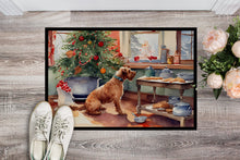 Load image into Gallery viewer, Airedale Terrier Christmas Cookies Doormat - 18X27 Indoor / Outdoor Rug | Made in USA