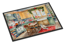 Load image into Gallery viewer, Alaskan Klee Kai Christmas Cookies Doormat-24x36 Indoor / Outdoor Rug | Made in USA