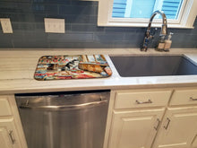 Load image into Gallery viewer, Alaskan Malamute Christmas Cookies Dish Drying Mat