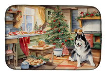 Load image into Gallery viewer, Alaskan Malamute Christmas Cookies Dish Drying Mat