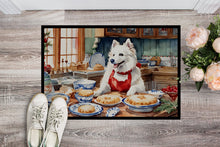 Load image into Gallery viewer, American Eskimo Christmas Cookies Doormat - 18X27 Indoor / Outdoor Rug | Made in USA