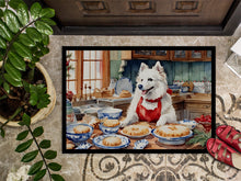 Load image into Gallery viewer, American Eskimo Christmas Cookies Doormat - 18X27 Indoor / Outdoor Rug | Made in USA