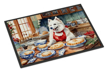 Load image into Gallery viewer, American Eskimo Christmas Cookies Doormat - 18X27 Indoor / Outdoor Rug | Made in USA