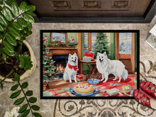Load image into Gallery viewer, American Eskimo Christmas Cookies Doormat-24x36 Indoor / Outdoor Rug | Made in USA