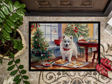 Load image into Gallery viewer, American Eskimo Christmas Cookies Doormat - 18X27 Indoor / Outdoor Rug | Made in USA