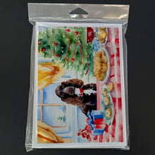 Load image into Gallery viewer, American Water Spaniel Christmas Cookies Greeting Cards - Blank Note Cards – 8-Pack of Artist-Designed Cards with Envelopes