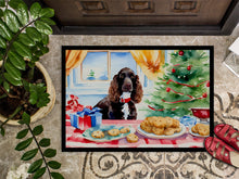 Load image into Gallery viewer, American Water Spaniel Christmas Cookies Doormat-24x36 Indoor / Outdoor Rug | Made in USA