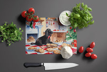 Load image into Gallery viewer, American Water Spaniel Christmas Cookies Glass Cutting Boards – Durable, Decorative Kitchen Art