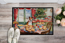 Load image into Gallery viewer, Basenji Christmas Cookies Doormat-24x36 Indoor / Outdoor Rug | Made in USA