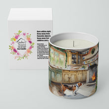 Load image into Gallery viewer, Basset Hound Christmas Cookies Decorative Soy Candle